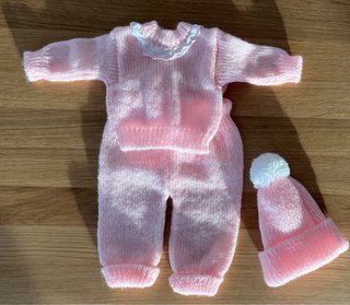 Conjunto ropa Nenuco hecho a mano