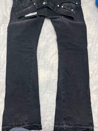 Flared jeans negros