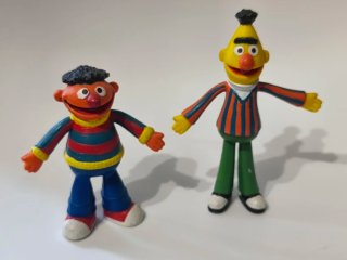 Figuras PVC barrio Sesamo