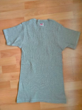 Camiseta Levi's Hombre Vintage 90s Henley Gris