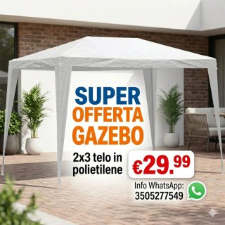 Gazebo 2x3 telo polietilene €29.99