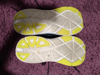 Zapatillas Saucony Guide18 Wide 46.5 EU Negro/Amar
