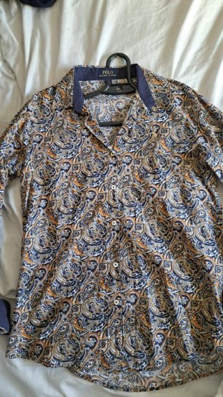 Blusa Polo Ralph Lauren Paisley