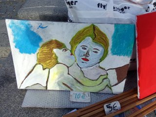 Quadro dipinto a mano