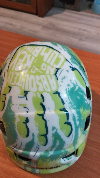 Casco Edelrid Brilla Oscuridad Escalada