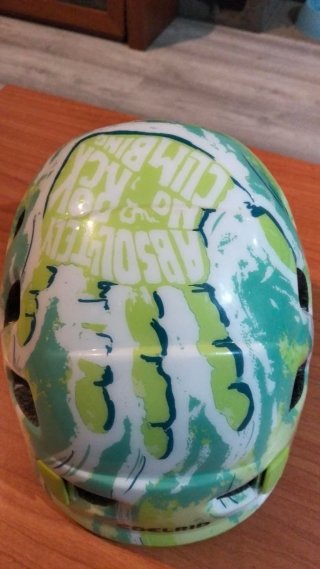 Casco Edelrid Brilla Oscuridad Escalada