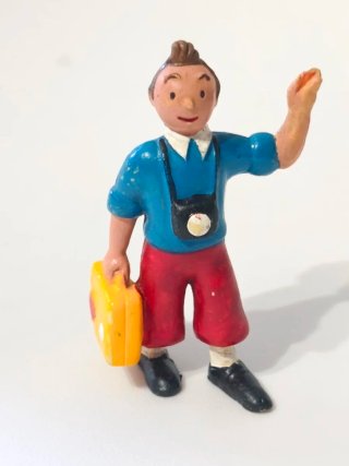 Figura PVC Tintín reportero