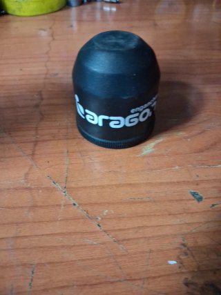 Tapa Bola Remolque Negra