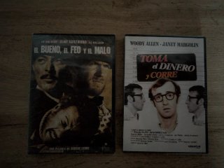 Set 2 Películas DVD: El Bueno, El Feo y El Malo /