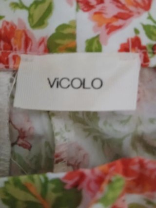 Pantalón chino Vicolo floral