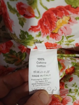 Pantalón chino Vicolo floral