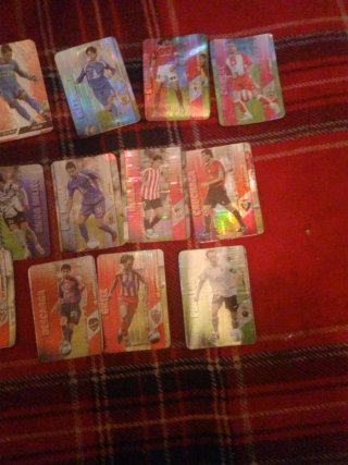 Cromos de fútbol antiguos