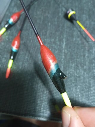 12 boyas verticales luminosas 1.5gr y 2gr