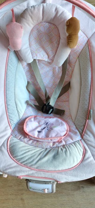 Hamaca bebé Ingenuity rosa