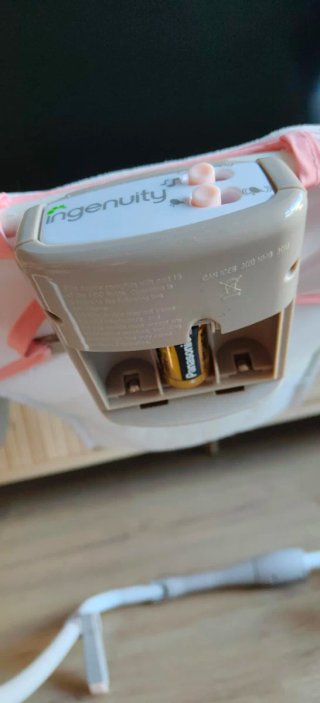 Hamaca bebé Ingenuity rosa