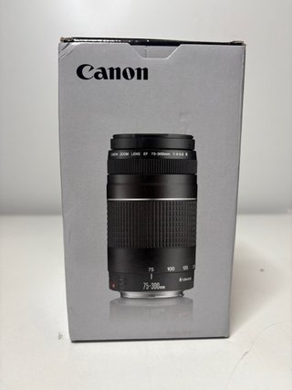 : Objetivo Canon EF 75-300mm f/4-5.6 III