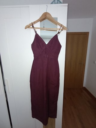 Vestido Tintoretto Granate Talla XS