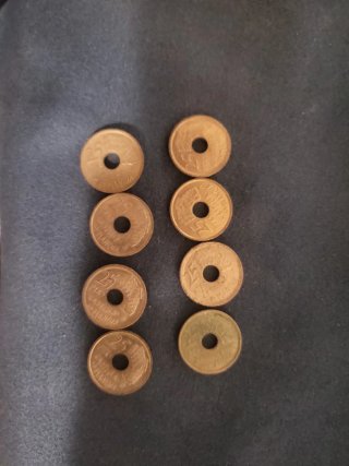 8 Monedas 25 Pesetas Castilla La Mancha