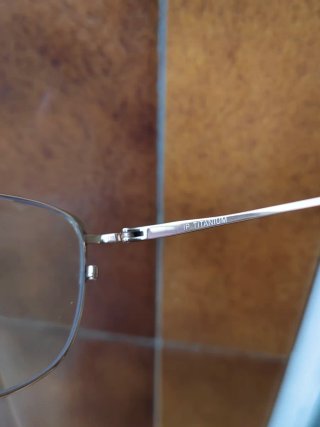 Gafas anti luz azul titanio montura ligera
