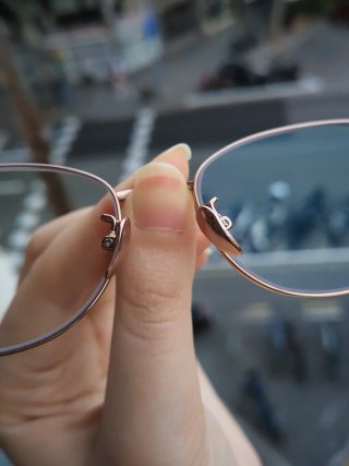 Gafas anti luz azul titanio montura ligera