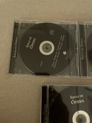 3 CD Árias de Ópera Música Clásica