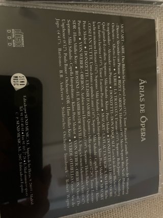 3 CD Árias de Ópera Música Clásica