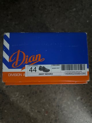 Zapatos Dian Pastelería Azul/Naranja