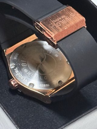 Reloj Luxury Oro Negro