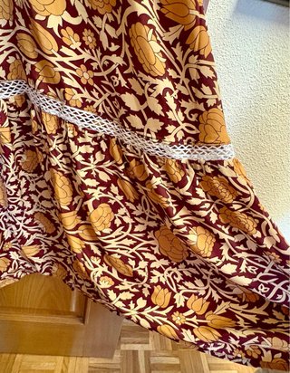Vestido largo estampado Talla XS/S