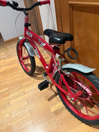 Bicicleta Infantil 16 MAX FORMULA Roja
