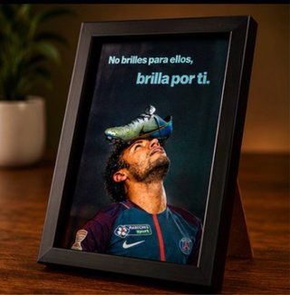 Cuadro Neymar con Botín