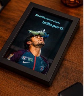 Cuadro Neymar con Botín