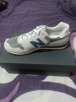 Zapatillas New Balance Hombre Gris/Azul