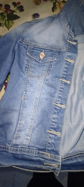 Chaqueta Vaquera Mujer Azul