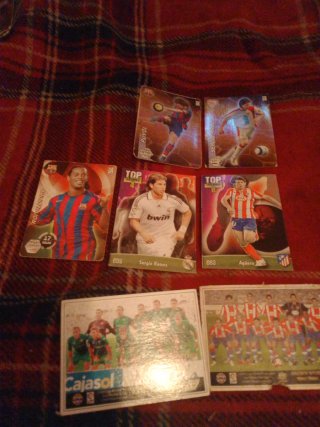 Cromos antiguos fútbol