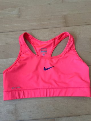 Sujetador deportivo Nike Pro rosa talla M