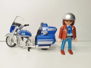 Moto Harley Davidson Playmobil 5114