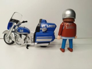 Moto Harley Davidson Playmobil 5114