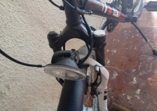 Bicicleta Btwin Roja y Negra