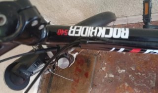 Bicicleta Btwin Roja y Negra