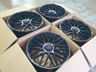 Llantas 22 Mercedes S63 AMG Negras