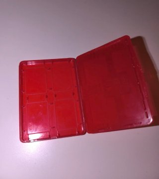 Portacartuchos Nintendo Switch Rojo