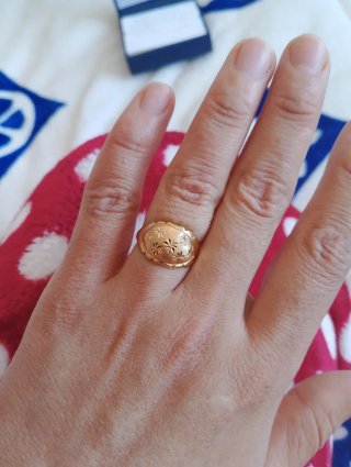 Anillo Oro 18k Talla 14 Estrellas
