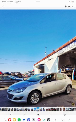 Despiece Opel Astra J 1.6 CDTI 2015