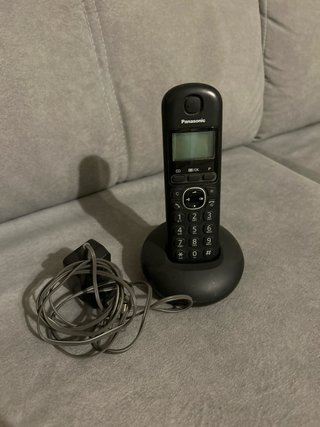 Teléfono Inalámbrico Panasonic Negro