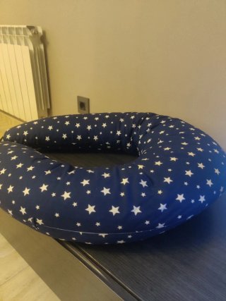 Cojín Embarazo Niimo Estrellas Azul