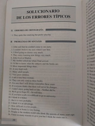 Selección textos INGLÉS/ EBAU
