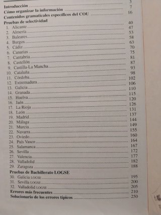 Selección textos INGLÉS/ EBAU