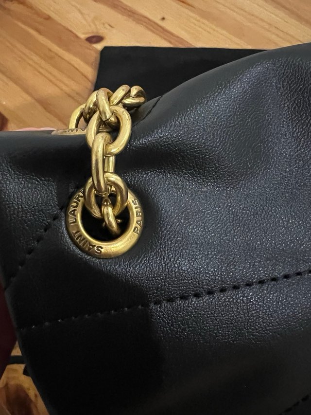 Bolso YSL Negro Puffer