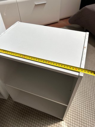 Estanterías Blancas de Madera